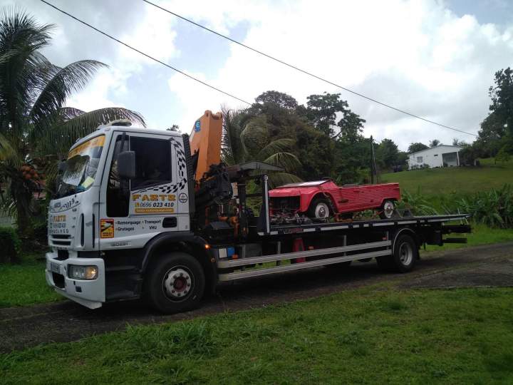 Enlèvement épave Le Lamentin